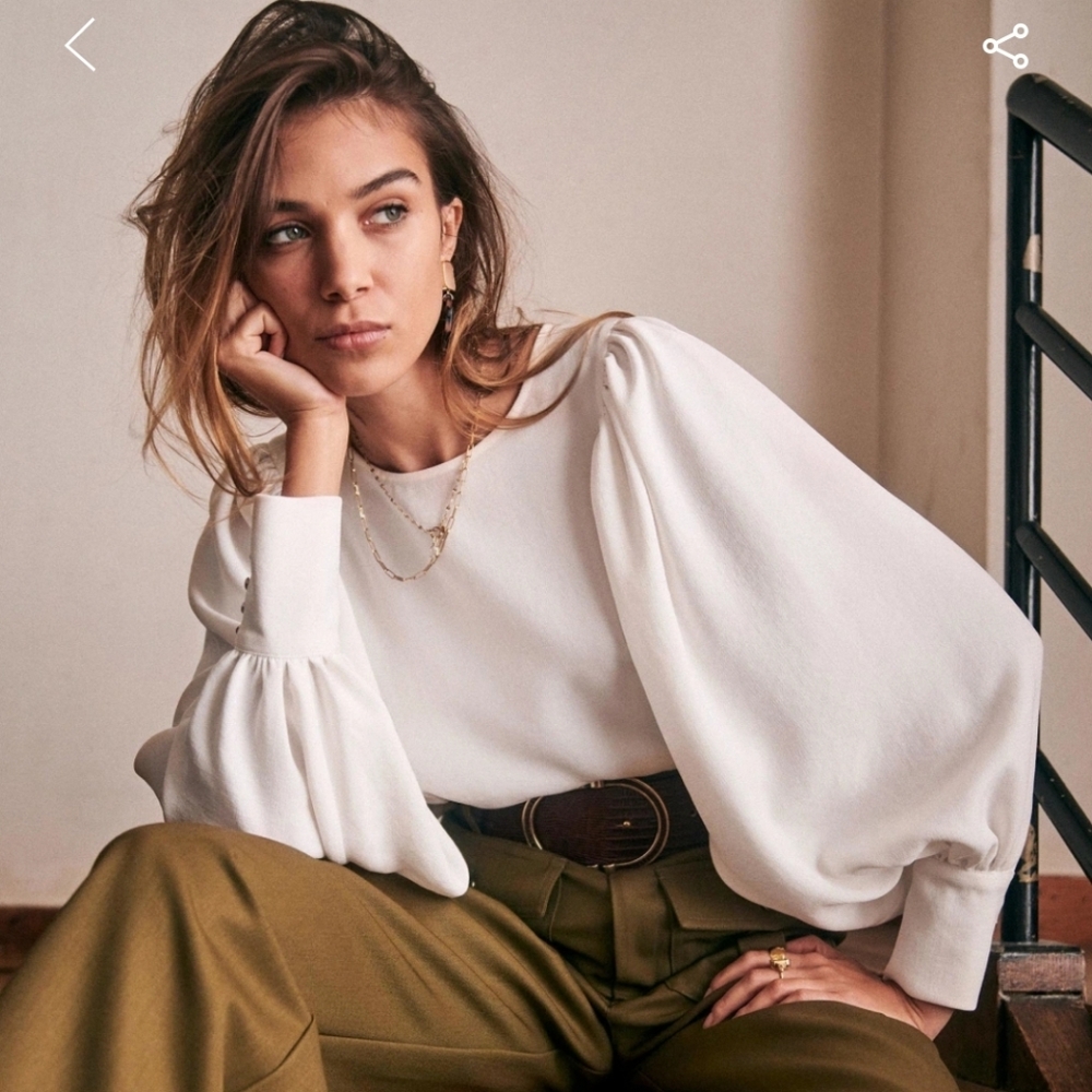 Sezane Benedicte Blouse - Picture 1 of 10